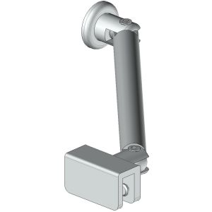 5F08 45°-os zuhanyfal kitámasztó